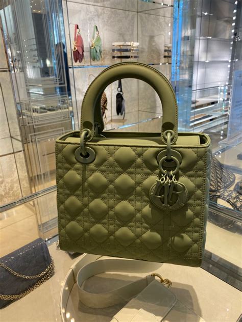 small lady dior green|Lady Dior bag price 2022.